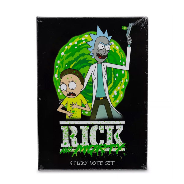 Rick & Morty Sticky Notes & Tab Box Set