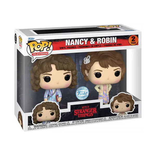 Stranger Things Nancy and Robin Funko Pop