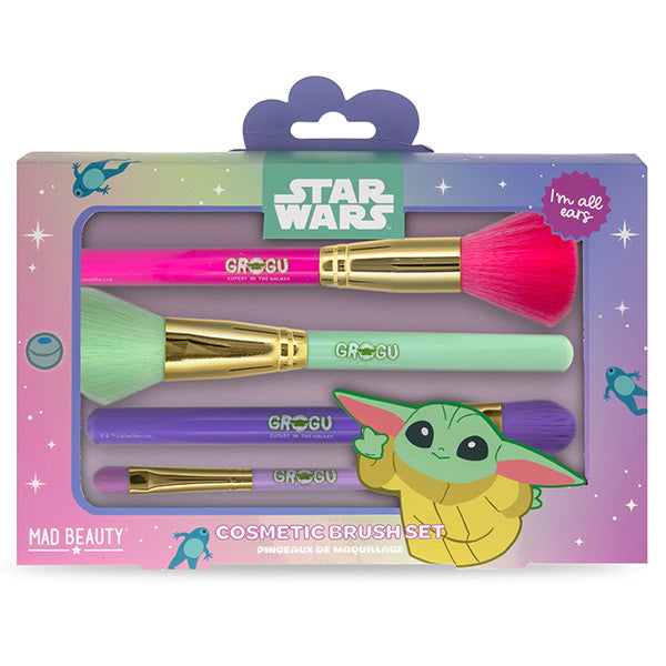 Star Wars Grogu Galaxy Cosmetics Brush Set