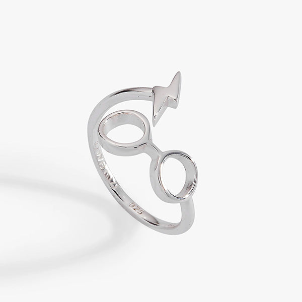 Harry Potter Glasses + Scar Ring Wrap
