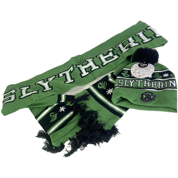 Harry Potter Slytherin Beanie and Scarf