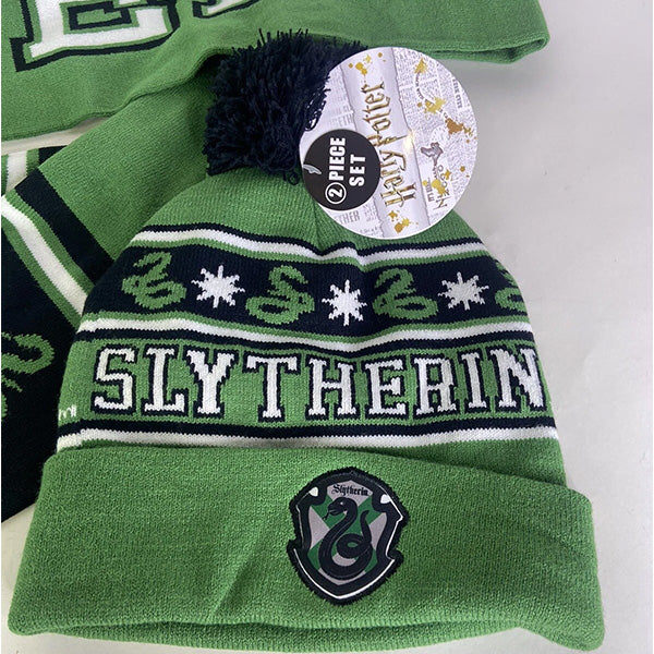 Harry Potter Slytherin Beanie and Scarf