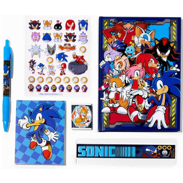 Sonic The Hedgehog Stationery Set
