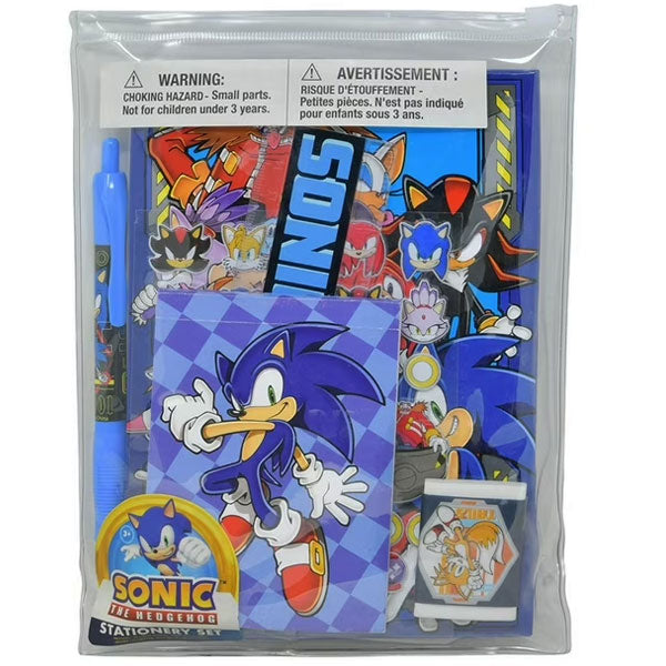 Sonic The Hedgehog Stationery Set