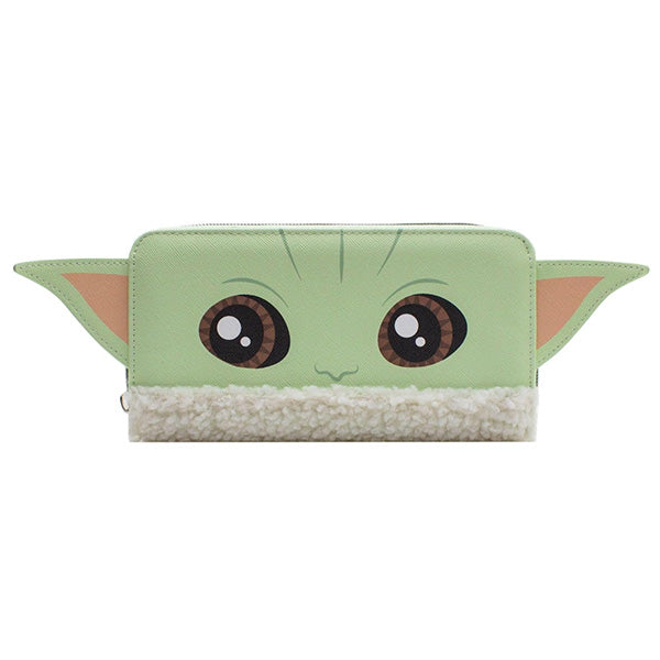 Star Wars Grogu Zip Around Wallet with 3D Ears