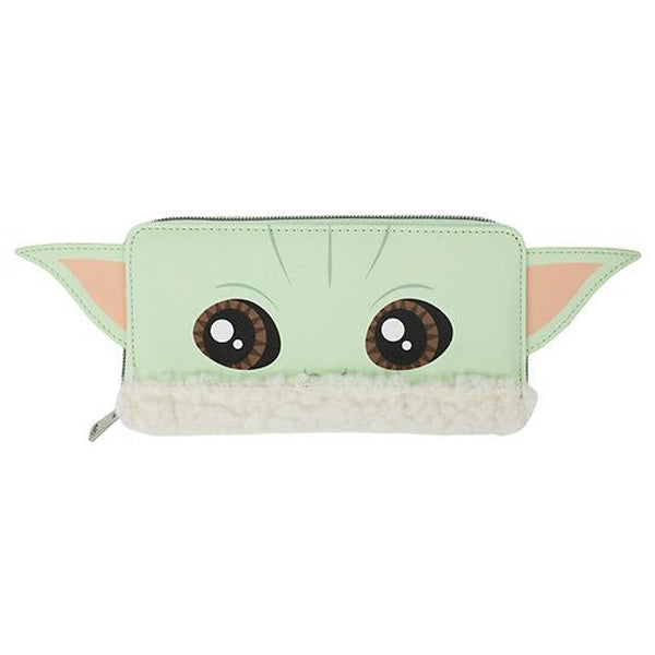 Star Wars Grogu Zip Around Wallet with 3D Ears