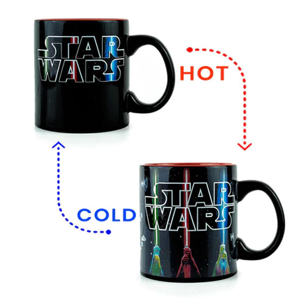 Star Wars Lightsaber Heat Changing Mug