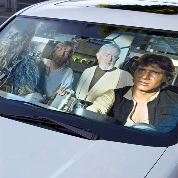 Star Wars Millennium Falcon Sunshade