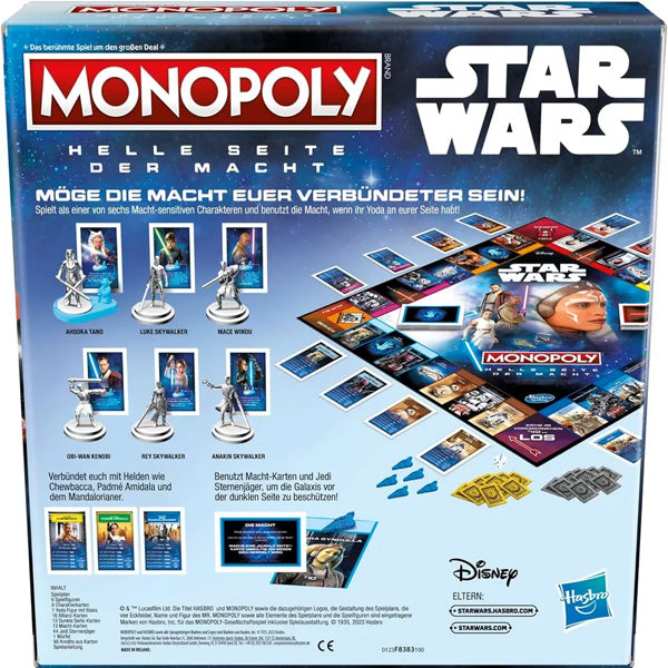 Star Wars Light Side Monopoly