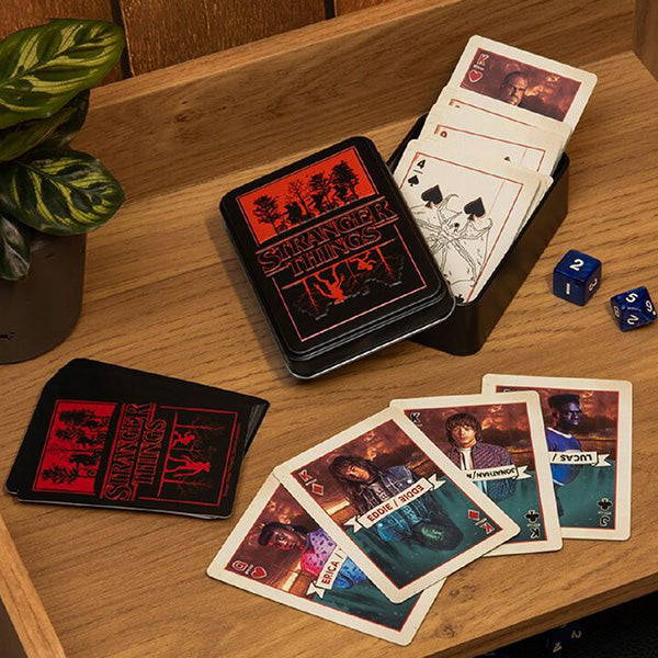 Stranger Things Playing Cards In Tin