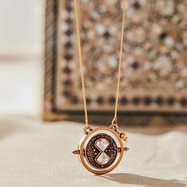 Harry Potter Time Turner Spinner Necklace