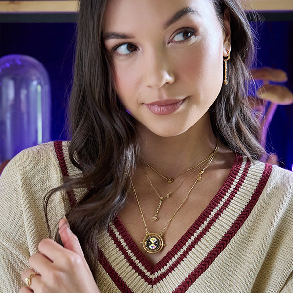 Harry Potter Time Turner Spinner Necklace