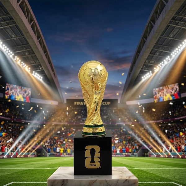 FIFA World Cup 2026 3D Trophy With Pedestal