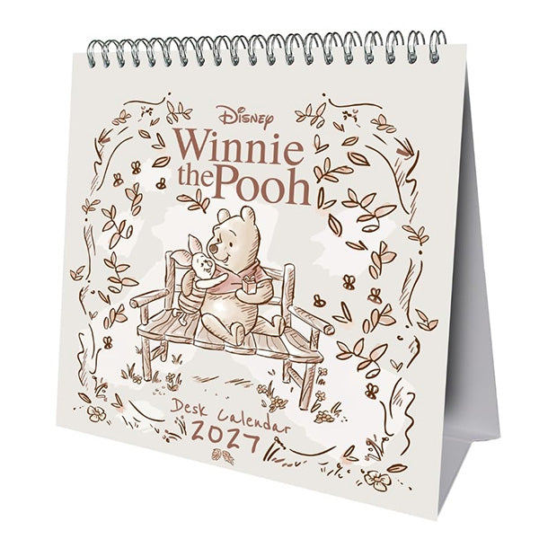 Winnie The Pooh Desktop Calendar 2027