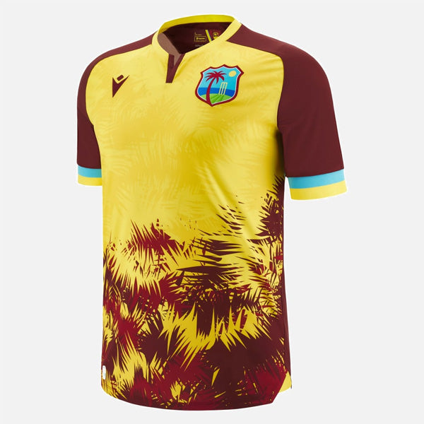 Indies T20 World Cup West Indies Cricket Jersey West Indies ICC Cricket Lighting/ Thunder 1993 World Series Retro Sports Shirt