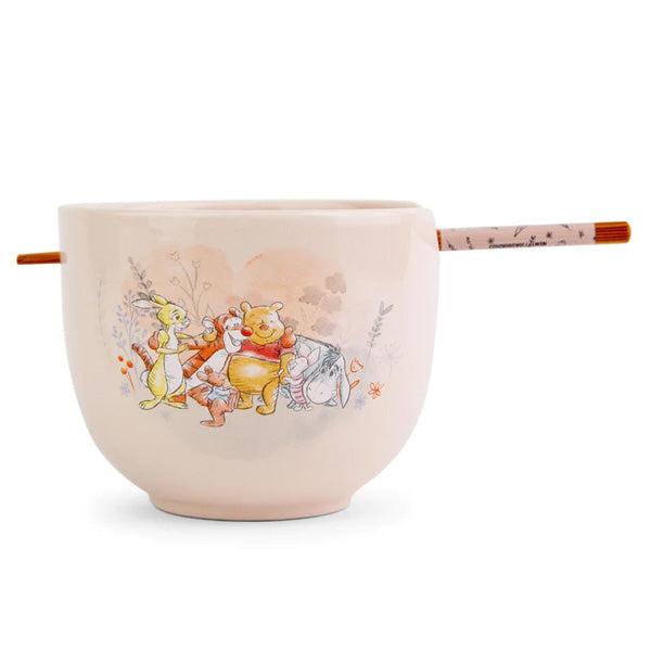 Winnie The Pooh Storybook Ramen Bowl and Chopsticks