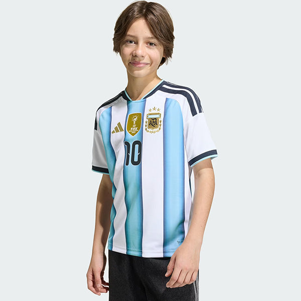 Argentina Home Messi Youth Jersey 26/27