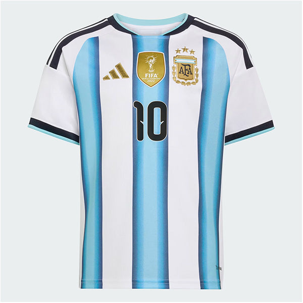 Argentina Home Messi Youth Jersey 26/27