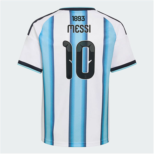 Argentina Home Messi Youth Jersey 26/27