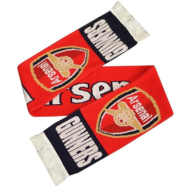 Arsenal FC Gunners Crest Scarf