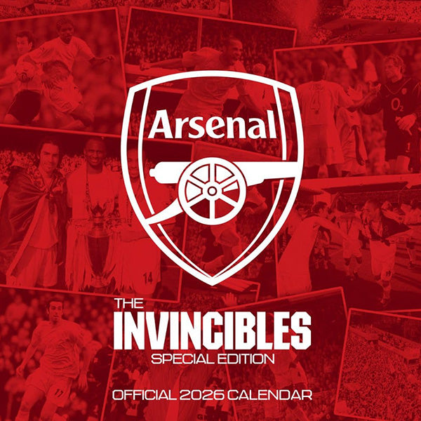 Arsenal FC Square Calendar 2026