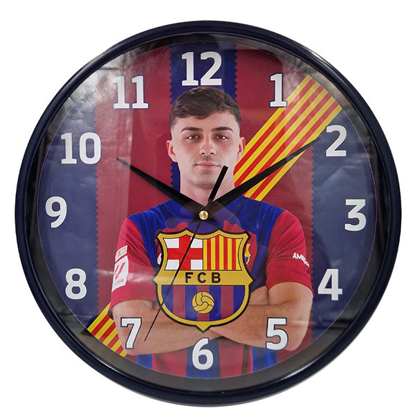 Barcelona Pedri Wall Clock