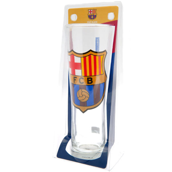 Barcelona Crest Tall Glass
