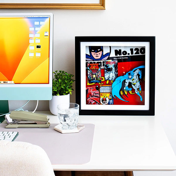 Batman Wood Frame Wall Art