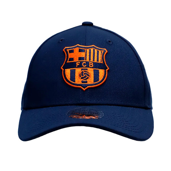 Barcelona Curved Navy Cap