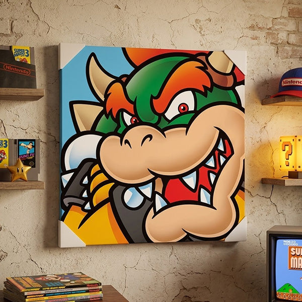 Super Mario Square Wall Art