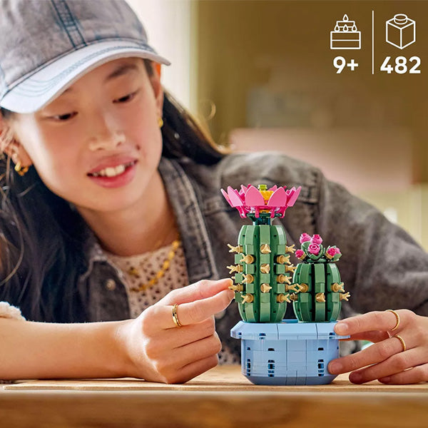 Blooming Cactus In A Pot LEGO