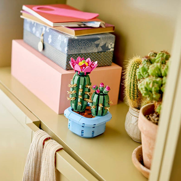 Blooming Cactus In A Pot LEGO