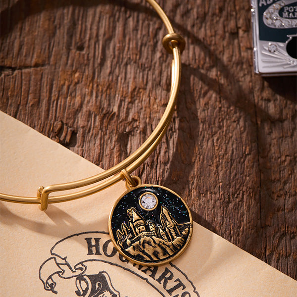 Harry Potter Hogwarts Castle Charm Bangle