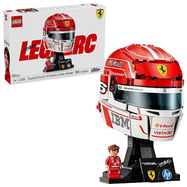 Ferrari Charles Leclerc Helmet LEGO
