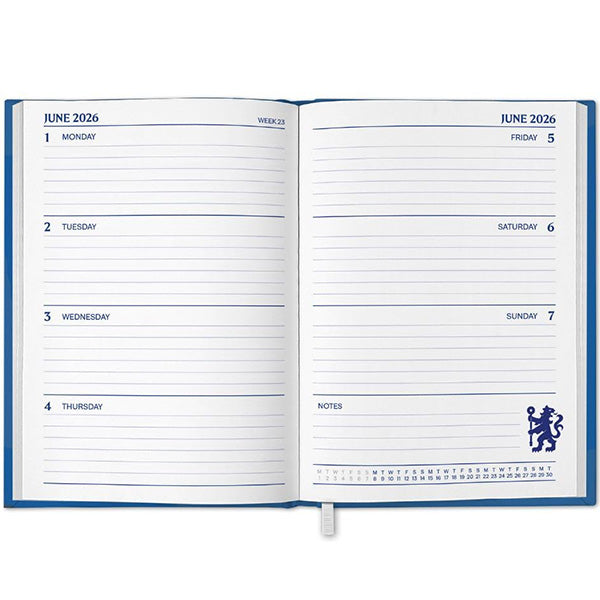 Chelsea FC A5 Diary 2026