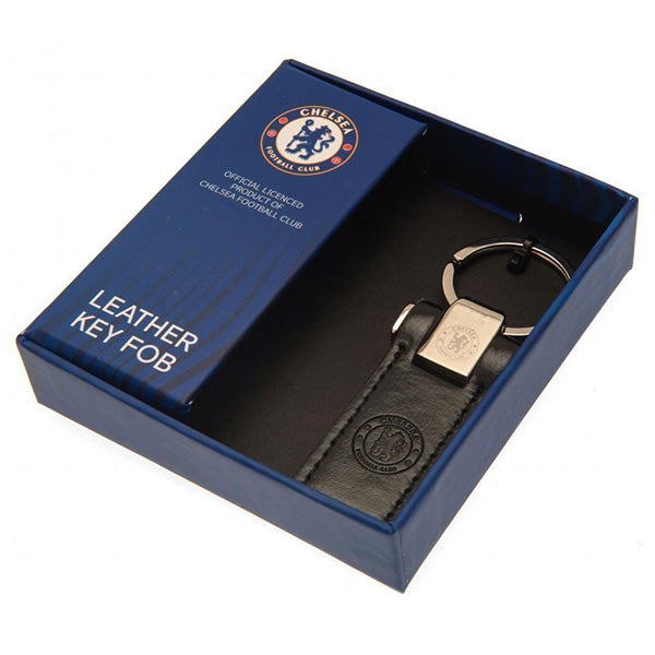 Chelsea FC Leather Keychain