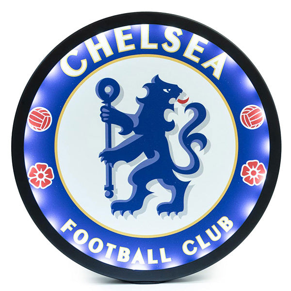 Chelsea FC Metal LED Logo Sign