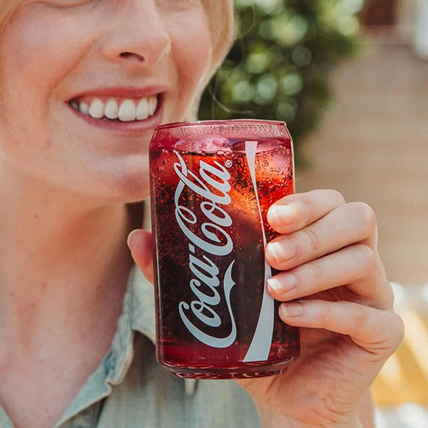 Coca-Cola Shaped Glass
