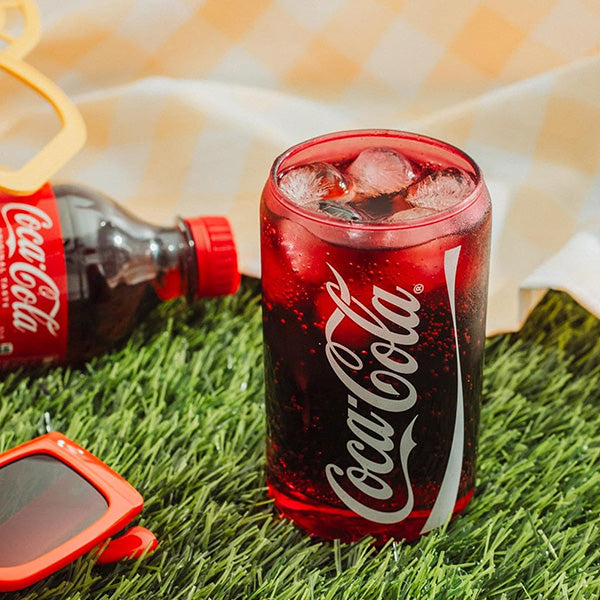 Coca-Cola Shaped Glass