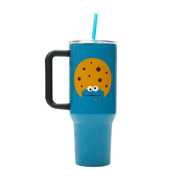 Cookie Monster Stainless Steel Tumbler