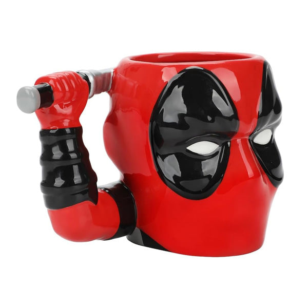 Deadpool Sword Sculpted Mug