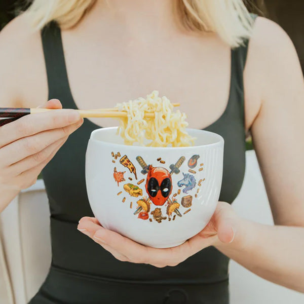 Deadpool Icons Ramen Bowl