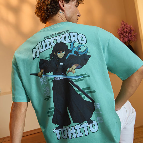 Demon Slayer Muichiro Oversized T-Shirt