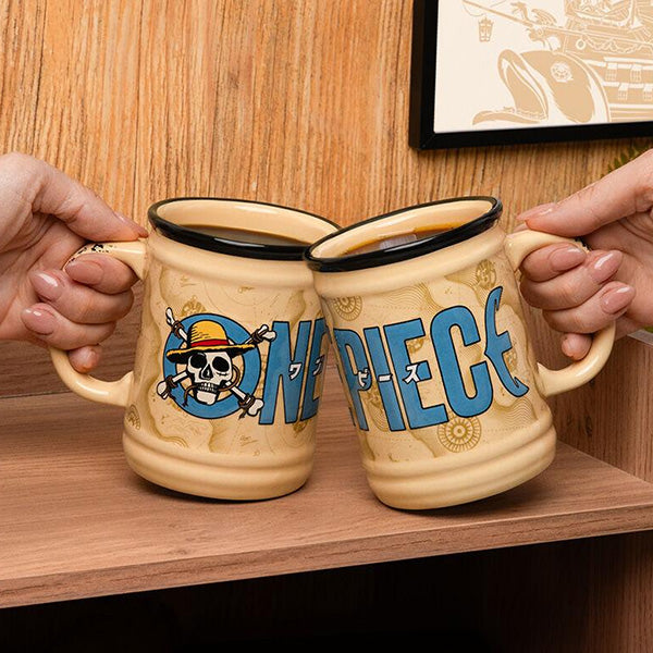 One Piece Embossed Mug