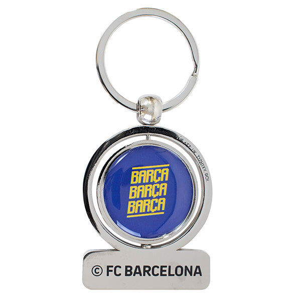 Barcelona Spinner Keychain