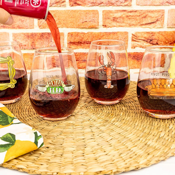 Friends Icon 4 Piece Glass Set