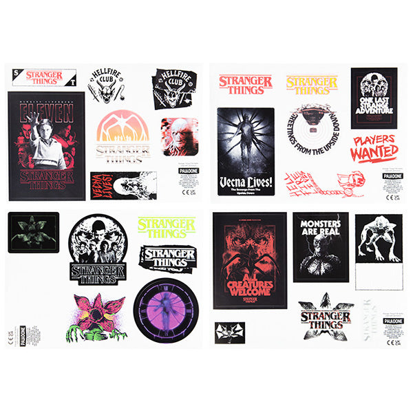 Stranger Things Glow In The Dark Gadget Decals