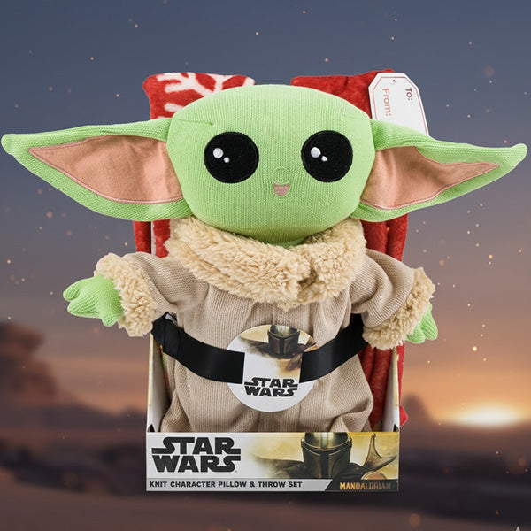 Star Wars Grogu Hugger and Throw
