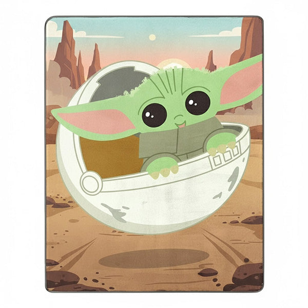 Star Wars Grogu Silky Blanket