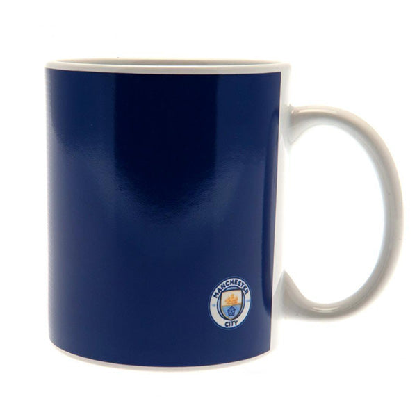 Manchester City Halftone Mug
